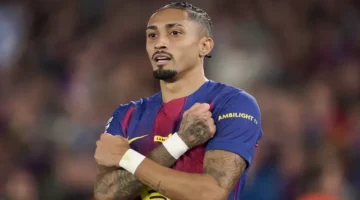 تصريحات غاضبة.. رافينيا ينتقد قرار حكم مواجهة برشلونة وكوبنهاجن